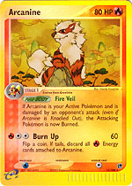 Arcanine - 15/100 - Rare - Reverse Holo